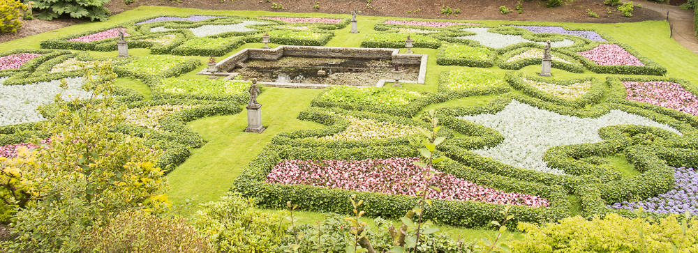 The Dutch Garden at Lyme Park