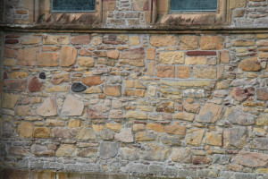 Wall detail at Dornoch Cathedral