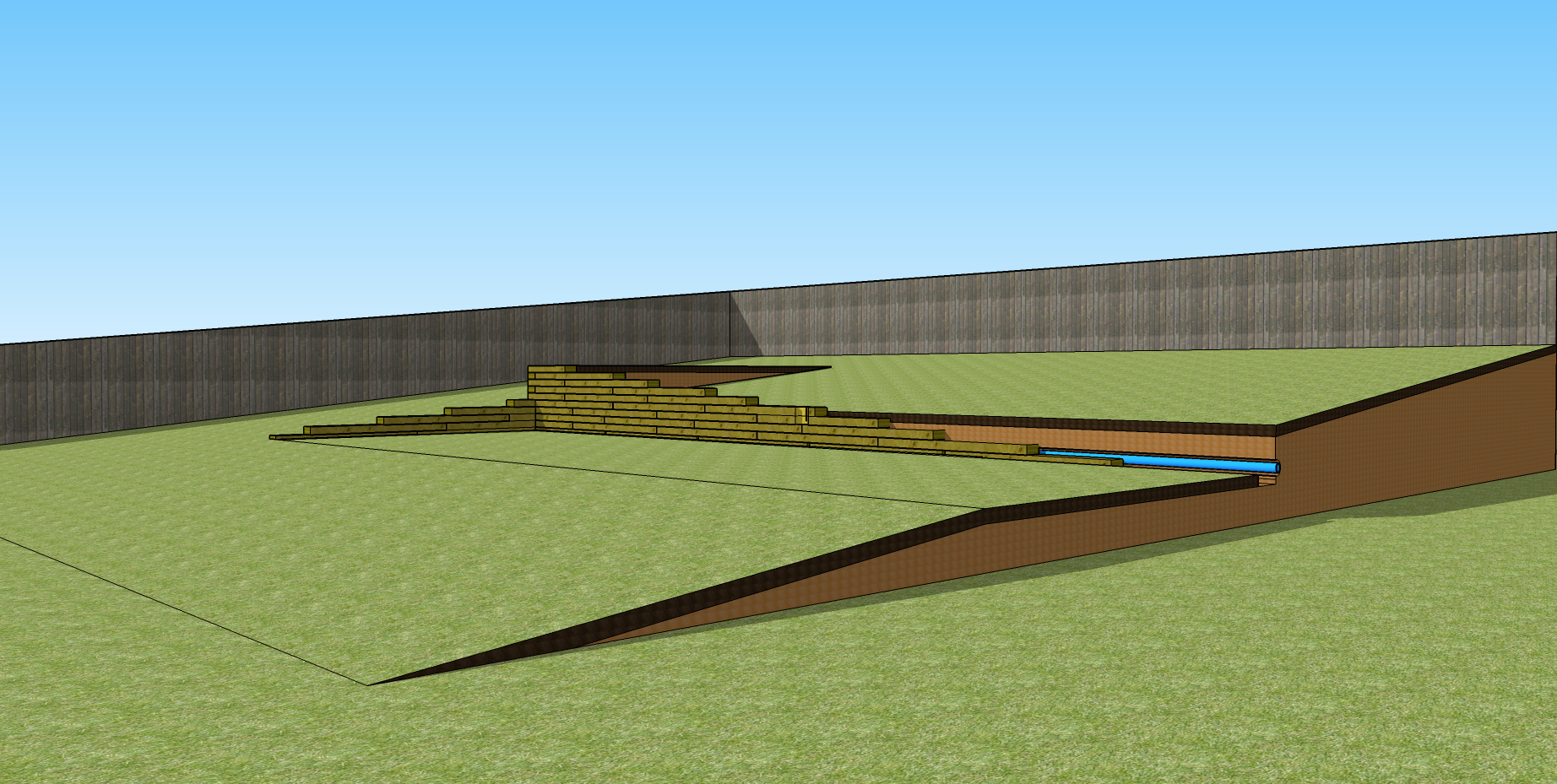 How To Build A Sleeper Retaining Wall How To Build A Sleeper Retaining Wall